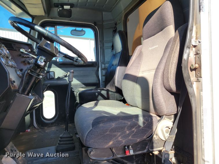 image for item DI1189 1997 Peterbilt 379  flatbed truck with fluid mixers