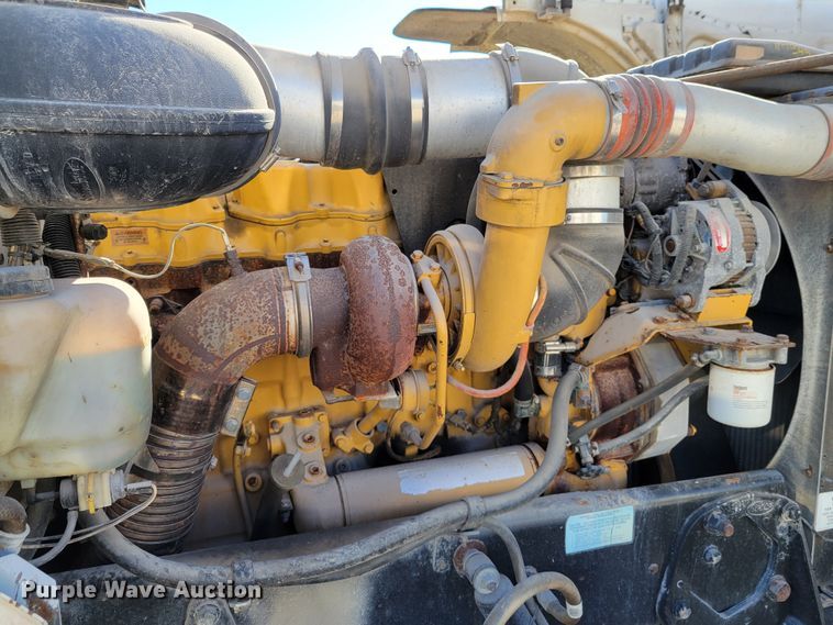 image for item DI1189 1997 Peterbilt 379  flatbed truck with fluid mixers