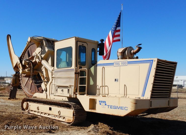 image for item DI8691 2001 Tesmec TRS 1100  rock saw