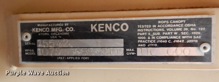 image for item DI8691 2001 Tesmec TRS 1100  rock saw