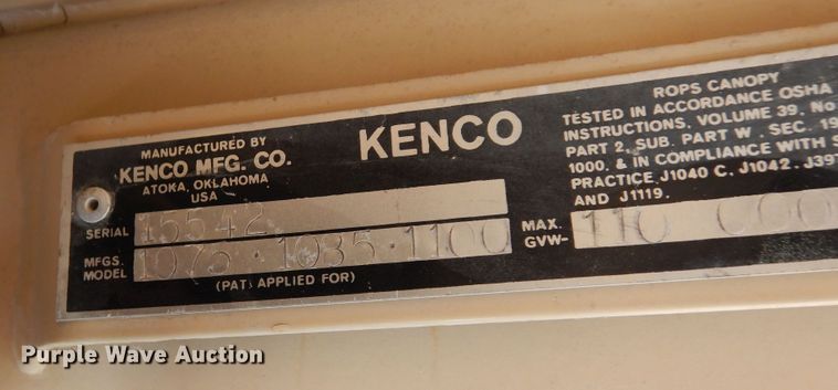 image for item DI8691 2001 Tesmec TRS 1100  rock saw