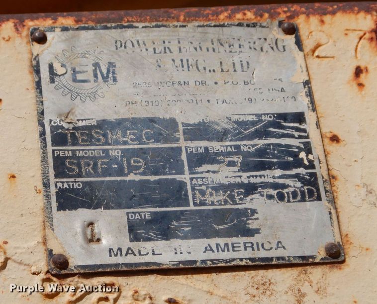 image for item DI8691 2001 Tesmec TRS 1100  rock saw