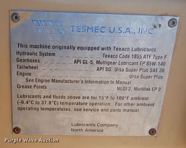 image for item DI8691 2001 Tesmec TRS 1100  rock saw