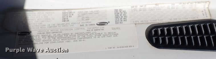 image for item DC4110 2008 Sterling LT8500  dump truck