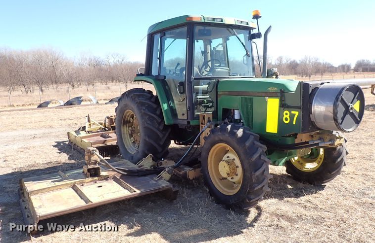 image for item DC4111 2001 John Deere 6410  MFWD tractor