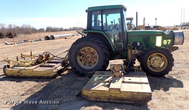 image for item DC4111 2001 John Deere 6410  MFWD tractor