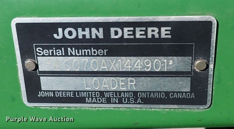 image for item DC4127 1997 John Deere 955  MFWD tractor