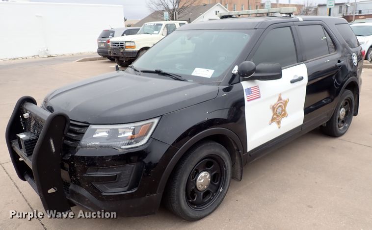 image for item DC4135 2018 Ford Explorer Police  SUV