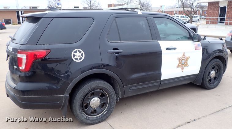 image for item DC4135 2018 Ford Explorer Police  SUV