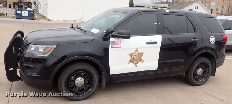 image for item DC4135 2018 Ford Explorer Police  SUV