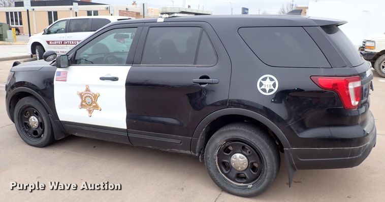 image for item DC4135 2018 Ford Explorer Police  SUV