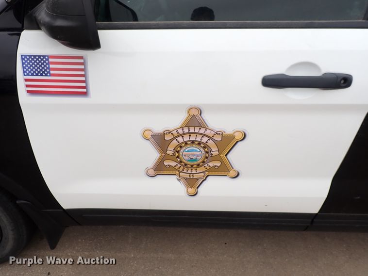 image for item DC4135 2018 Ford Explorer Police  SUV