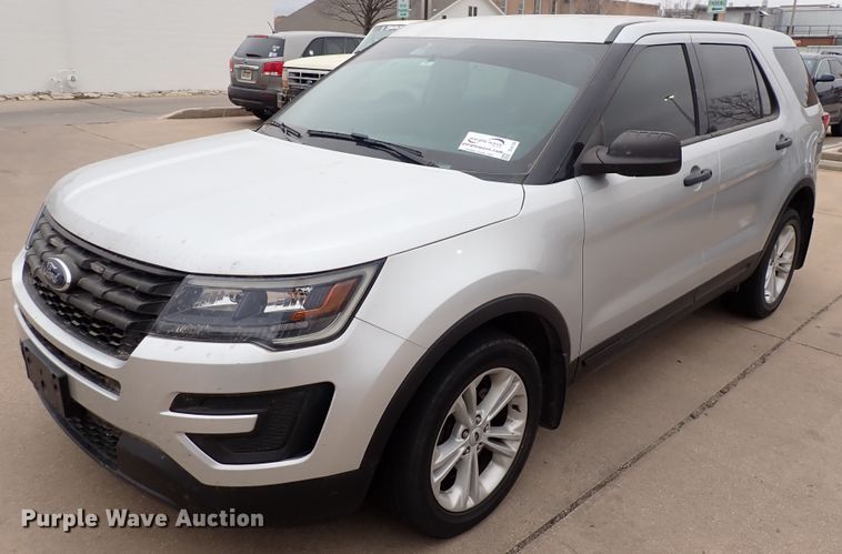 image for item DC4136 2017 Ford Explorer Police  SUV