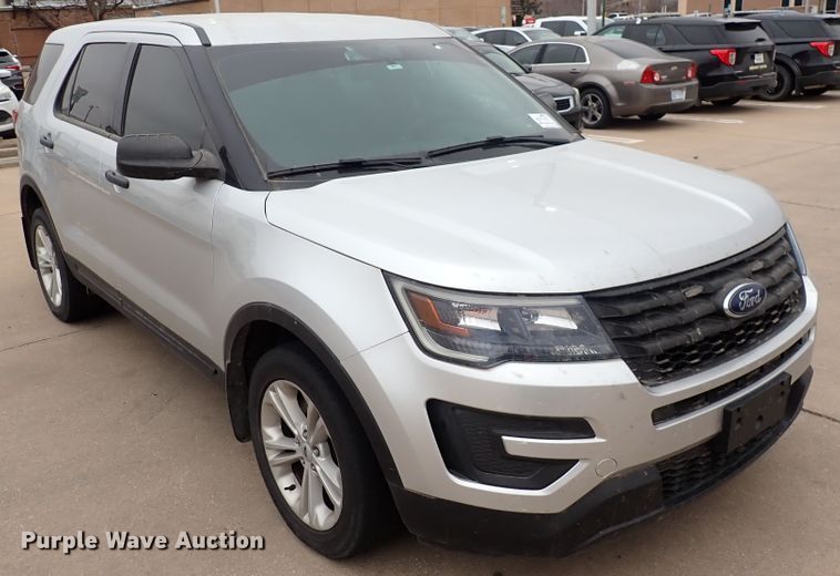 image for item DC4136 2017 Ford Explorer Police  SUV