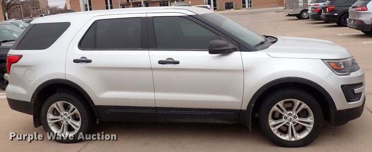image for item DC4136 2017 Ford Explorer Police  SUV