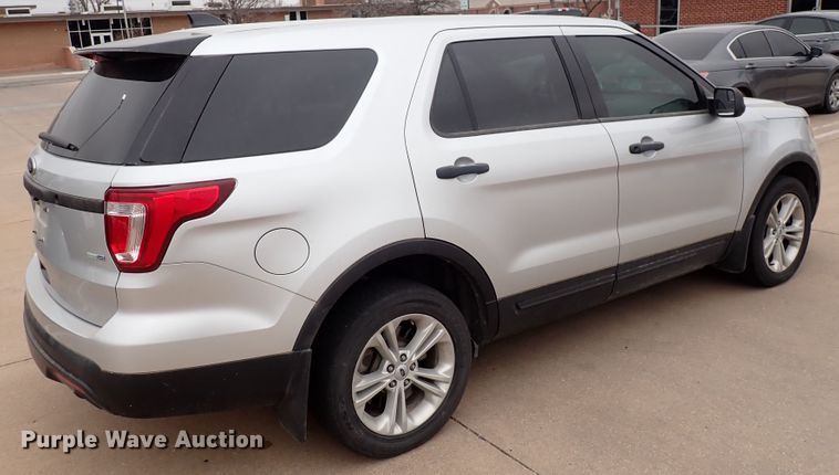 image for item DC4136 2017 Ford Explorer Police  SUV