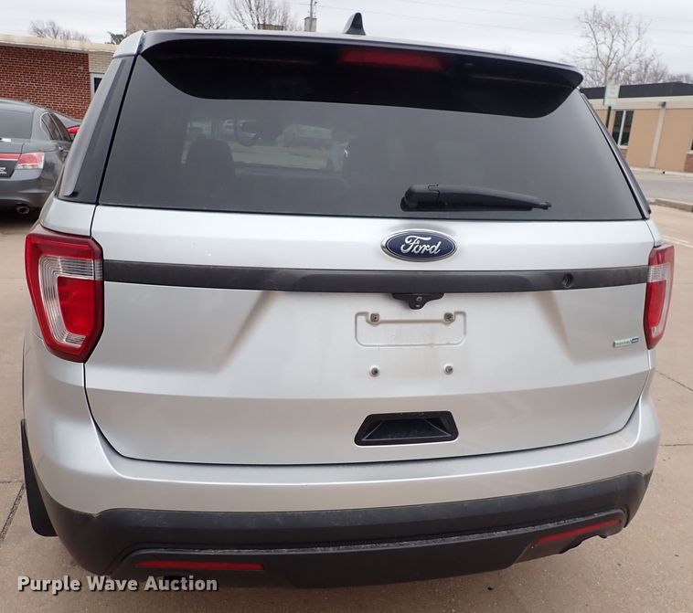 image for item DC4136 2017 Ford Explorer Police  SUV