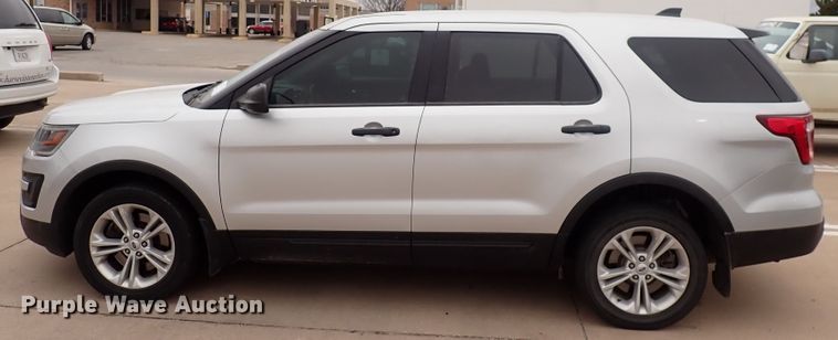 image for item DC4136 2017 Ford Explorer Police  SUV
