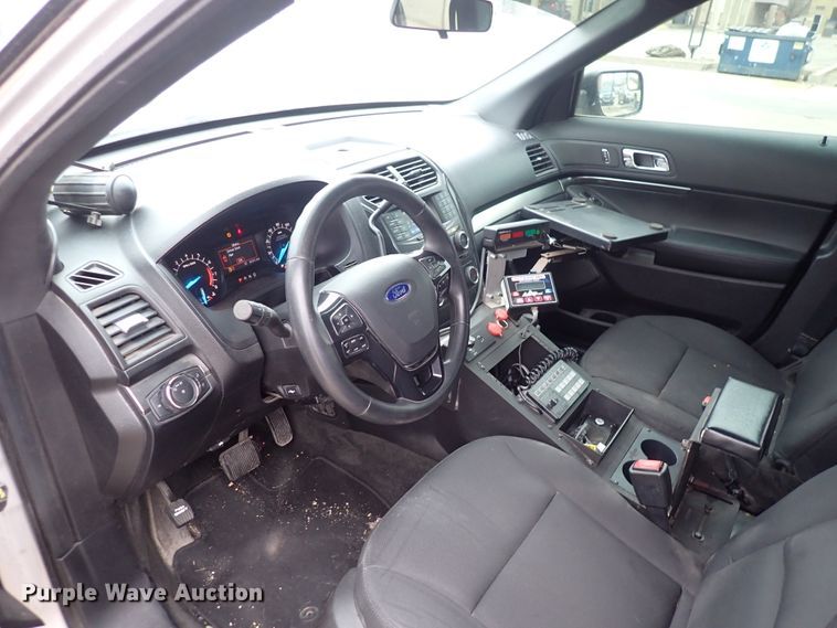 image for item DC4136 2017 Ford Explorer Police  SUV