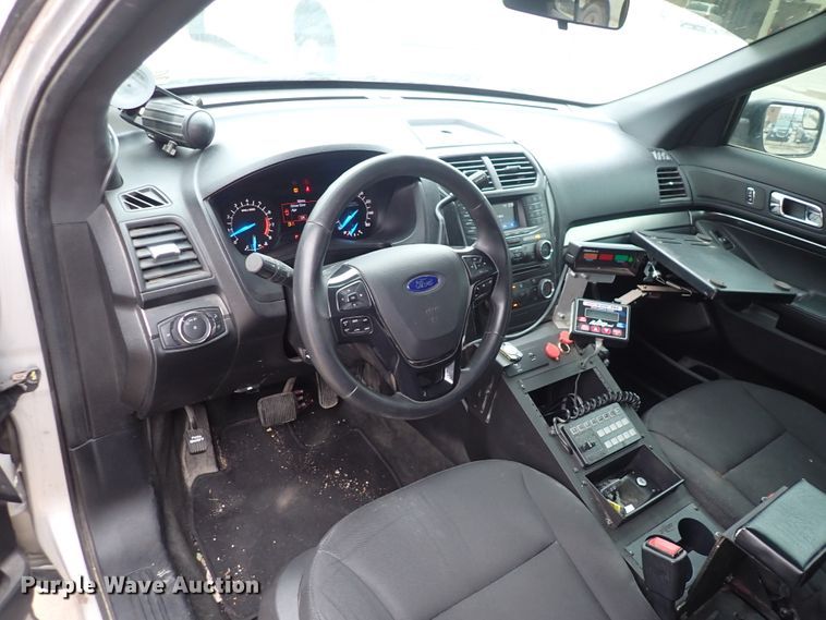 image for item DC4136 2017 Ford Explorer Police  SUV