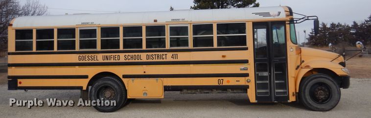 image for item DF0031 2007 International 3000  school bus