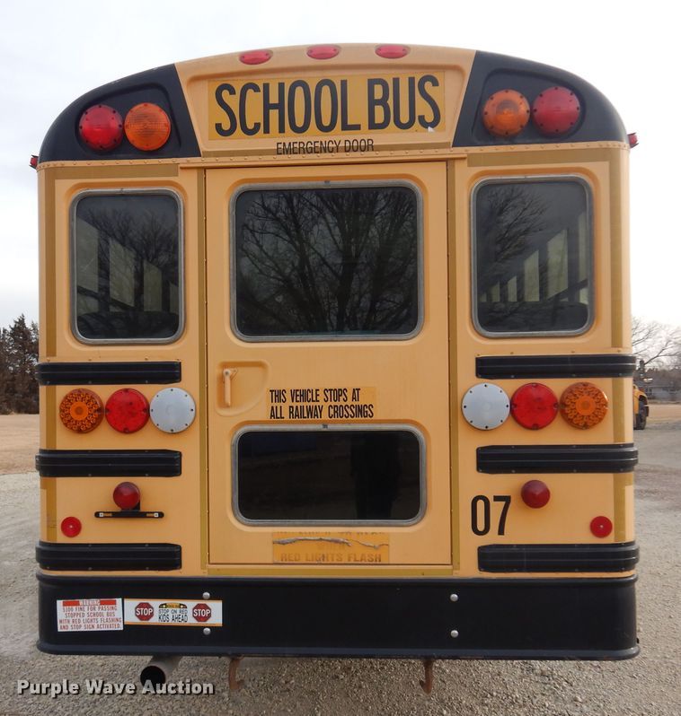 image for item DF0031 2007 International 3000  school bus