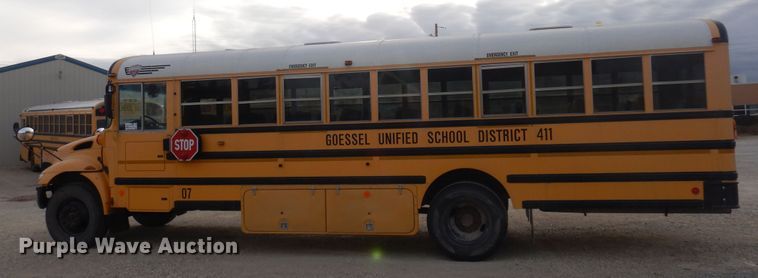 image for item DF0031 2007 International 3000  school bus