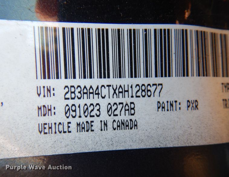 image for item DF0061 2010 Dodge Charger
