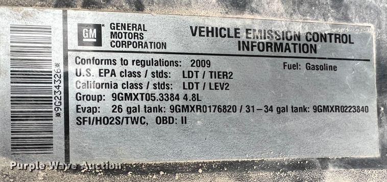 image for item DH8178 2009 Chevrolet Silverado 1500  pickup truck