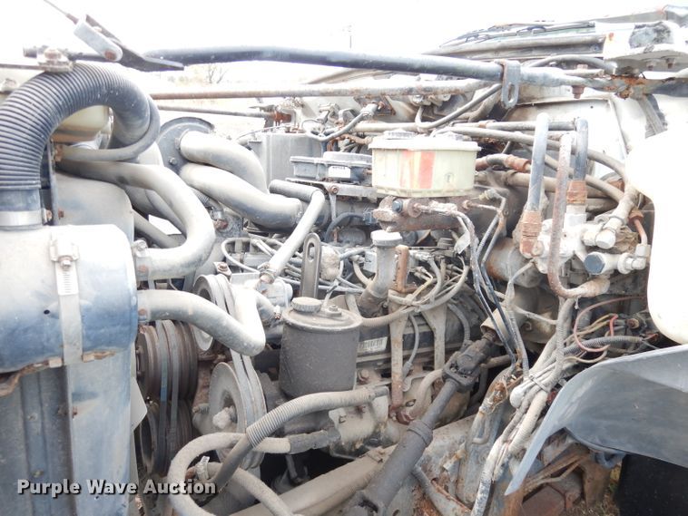 image for item DK3028 1998 Ford F700  dump flatbed truck