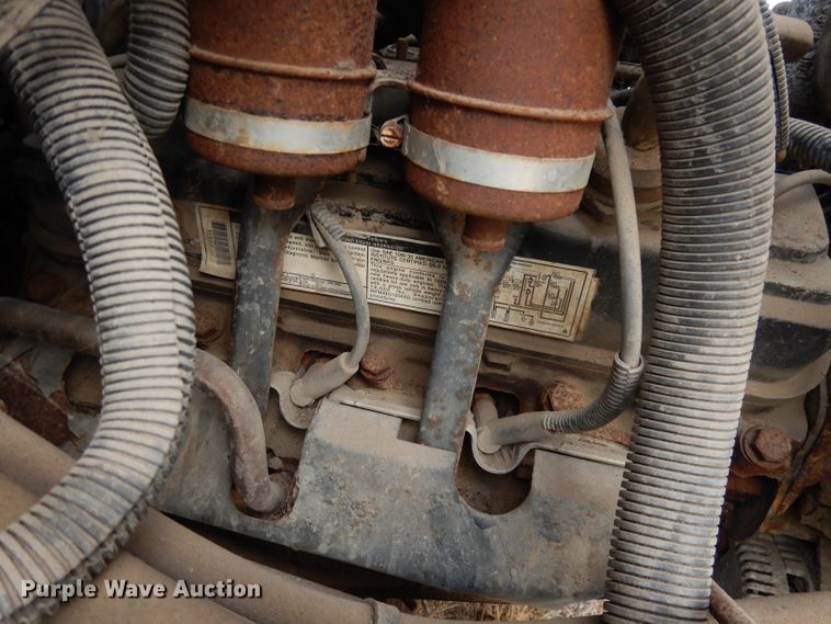 image for item DK3028 1998 Ford F700  dump flatbed truck