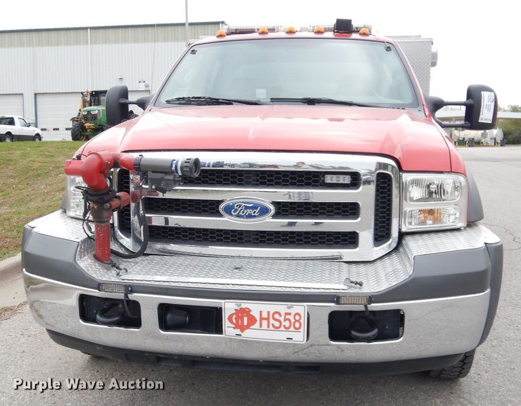 image for item DK3133 2005 Ford F550 Super Duty XLT  brush fire truck
