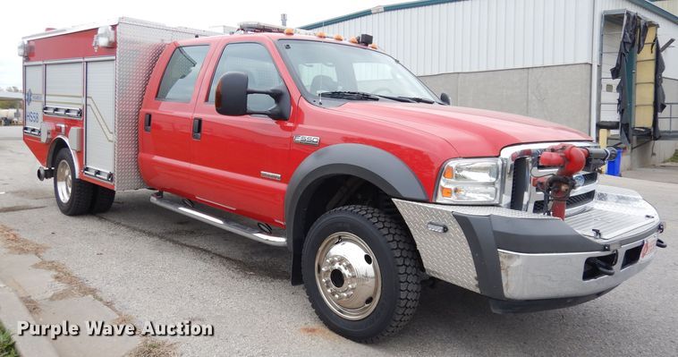 image for item DK3133 2005 Ford F550 Super Duty XLT  brush fire truck