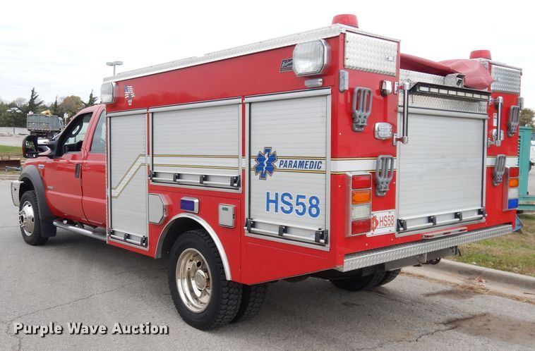 image for item DK3133 2005 Ford F550 Super Duty XLT  brush fire truck