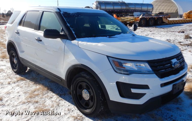 image for item DK3460 2017 Ford Explorer Police Interceptor  SUV