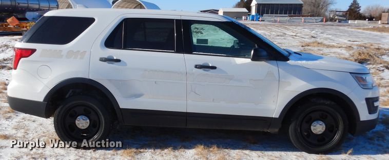 image for item DK3460 2017 Ford Explorer Police Interceptor  SUV
