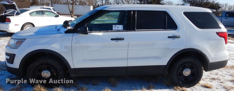 image for item DK3460 2017 Ford Explorer Police Interceptor  SUV