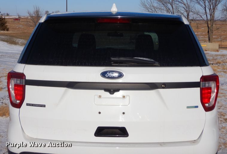 image for item DK3460 2017 Ford Explorer Police Interceptor  SUV