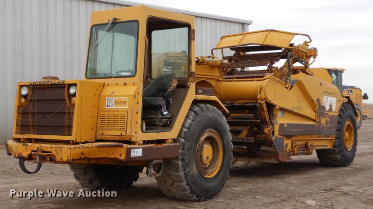 image for item DK7253 1977 Caterpillar 613B  elevating scraper