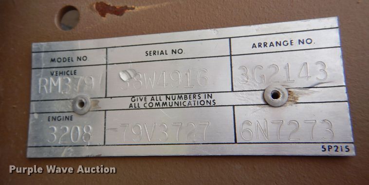 image for item DK7253 1977 Caterpillar 613B  elevating scraper