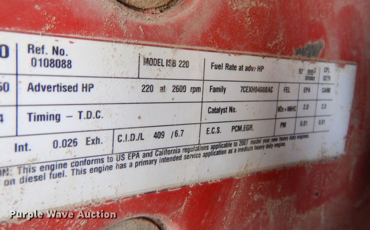 image for item DL5915 2008 Blue Bird Vision  school bus