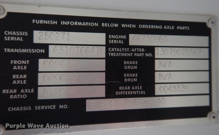 image for item DL5915 2008 Blue Bird Vision  school bus