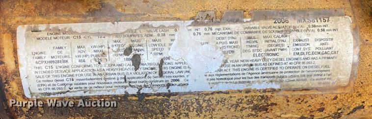 image for item DL6892 2007 International Paystar 5900i  dump truck