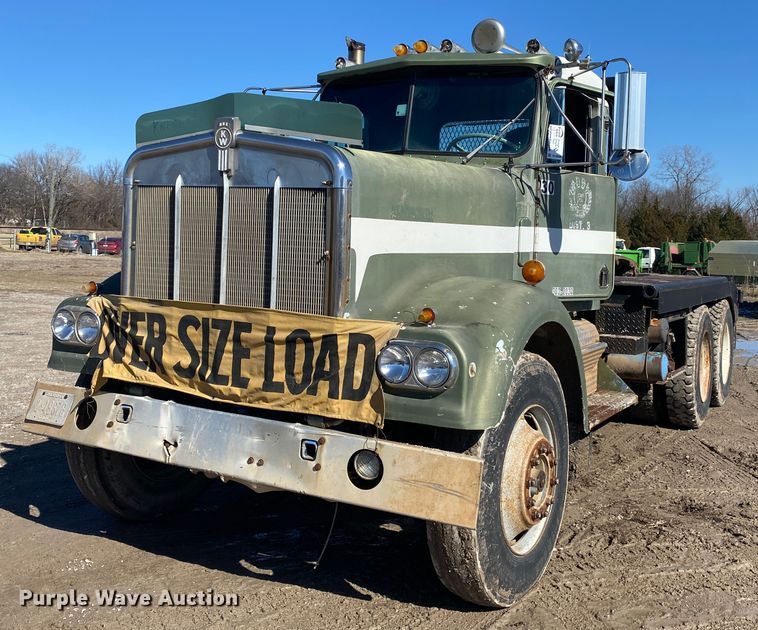 image for item DL6896 1975 Kenworth  winch truck