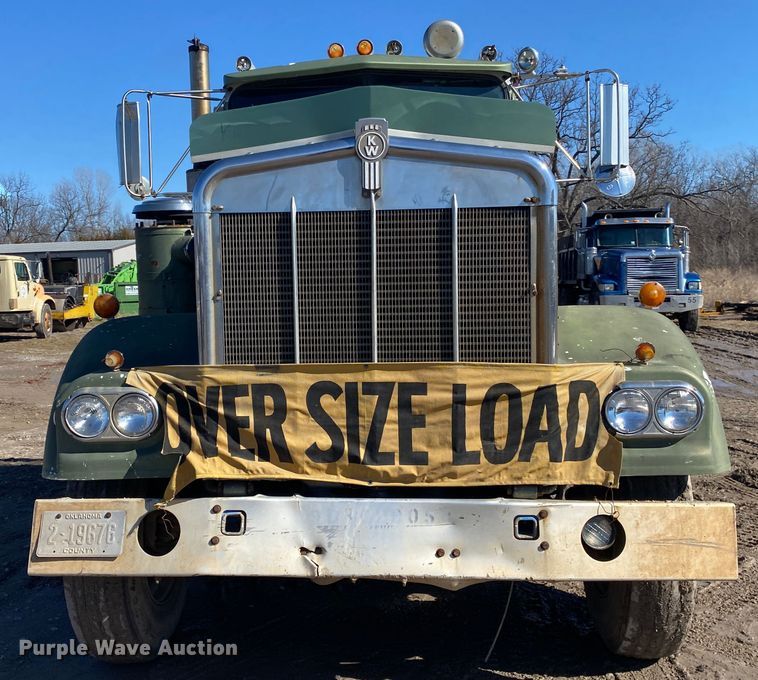 image for item DL6896 1975 Kenworth  winch truck