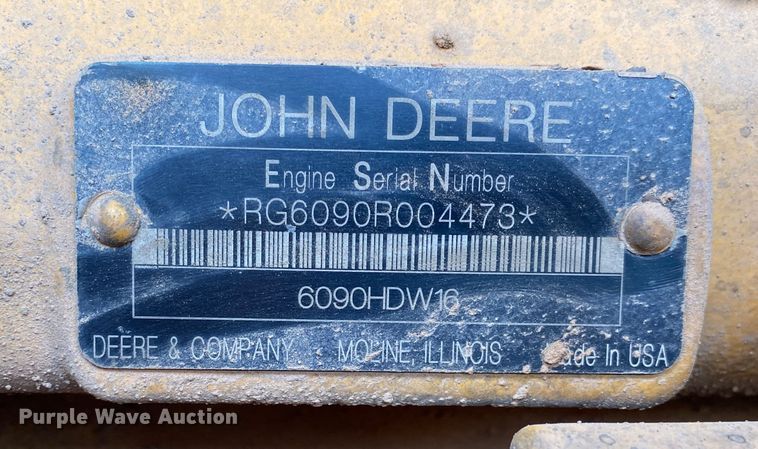image for item DL6897 2011 John Deere 672G  motor grader