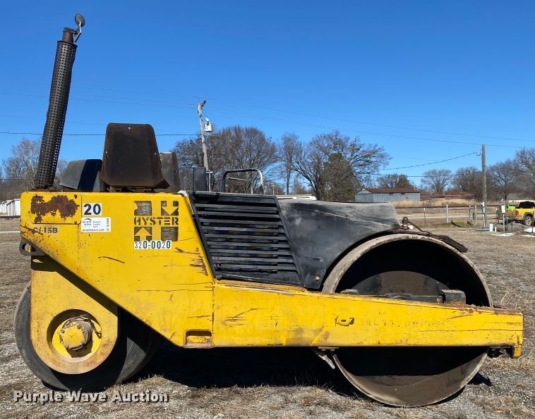 image for item DL6898 Hyster C615B  single drum roller