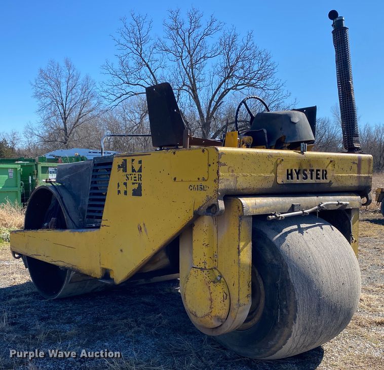 image for item DL6898 Hyster C615B  single drum roller