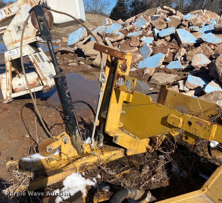 image for item DL6901 Diamond Mowers  6' W side boom rotary mower