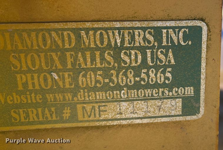 image for item DL6901 Diamond Mowers  6' W side boom rotary mower